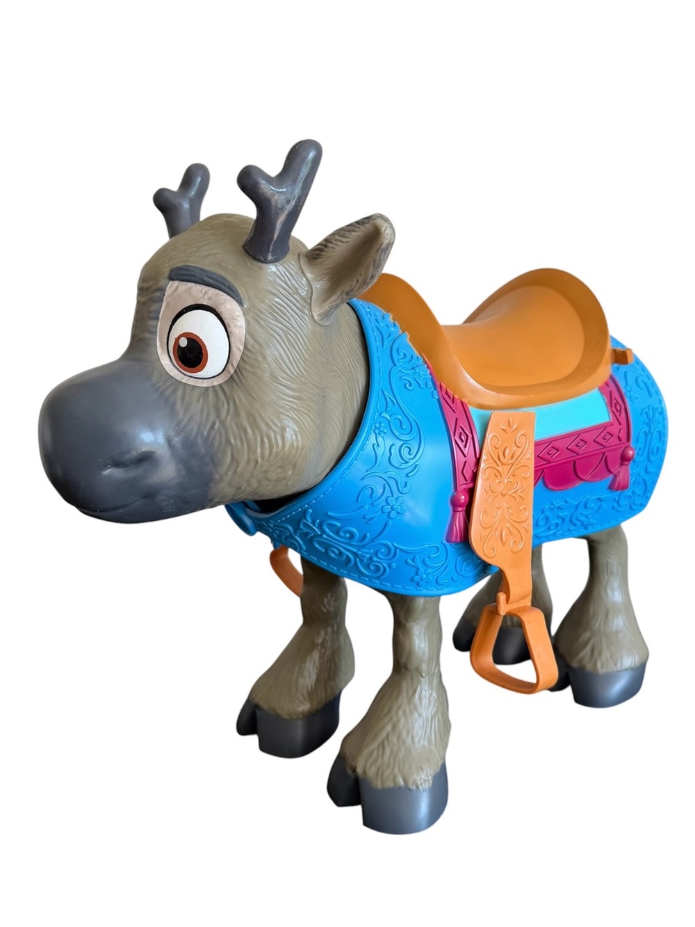 Disney Frozen Sven Reindeer Toy Figure Saddle Stirrups 2019 Kohls Exclusive